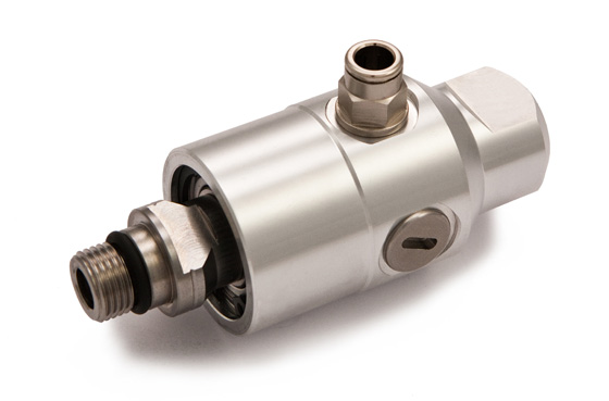 High speed rotary joint M16x1.5 LH 1/4