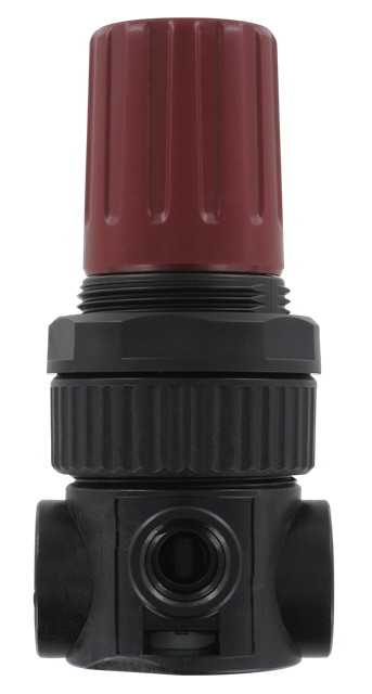 Micro régulateur pression air comprimé standard de précision 1/8\" 0-8 bar FRL technopolymère AIRCOMP® (G1/4''- G1'')