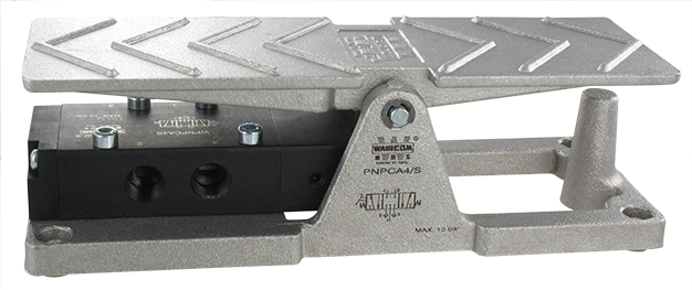 Monostable 5/3 pneumatic pedals (G1/4'')