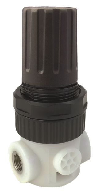 Micro regulator without relieving 1/4" precision 0-8 bar Stainless steel