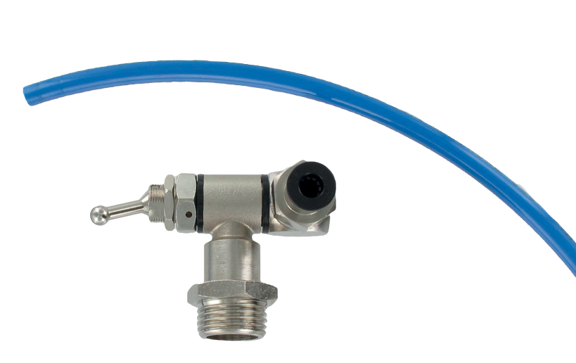 Piloting kit for pneumatic operated blocking valves