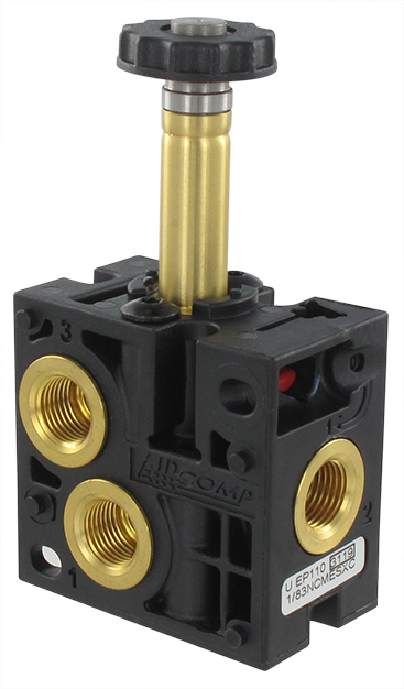 Pneumatic drivers battery, left module, G1/8'' NC 3/2