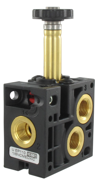 Pneumatic drivers battery, right module, G1/8'' NC 3/2