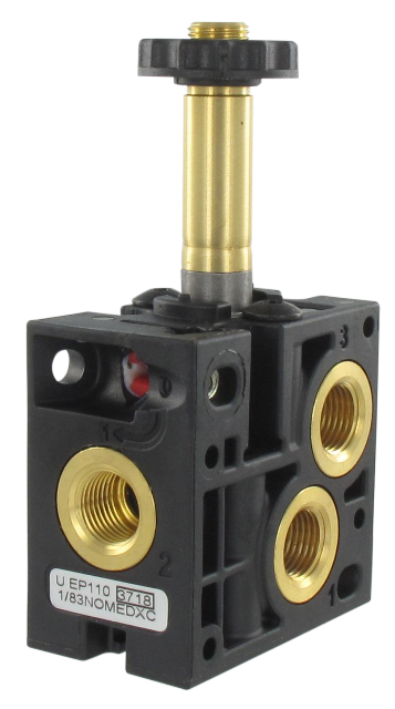 Pneumatic drivers battery, right module, G1/8'' NO 3/2