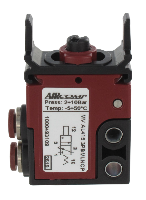 Pneumatic mini spool valve manual control panel 3/2-Ø4 side NF
