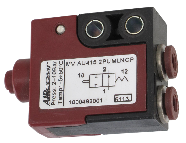 Push-button pneumatic valve 2/2-Ø4 NC Pneumatic components