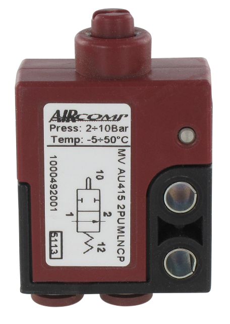 Push-button pneumatic valve 2/2-Ø4 NC Pneumatic components