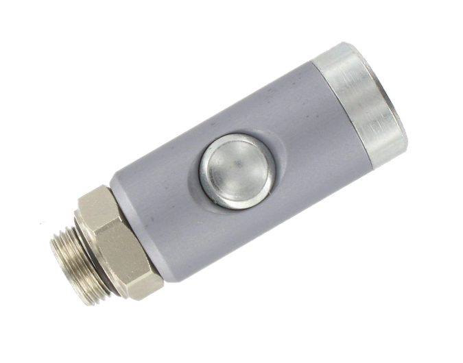 Quick-connect safety couplings ISO-B male BSPP D5,5 mm