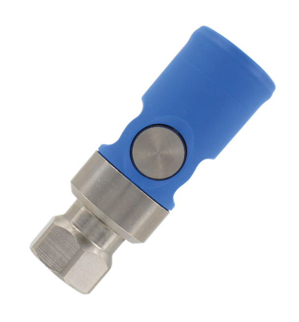 Coupleurs sécurité anti-rayure ISO-B femelle DN5,5 mm pour air comprimé