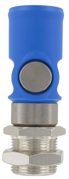 Coupleurs sécurité anti-rayure ISO-B traversée de cloison DN8 mm pour air comprimé