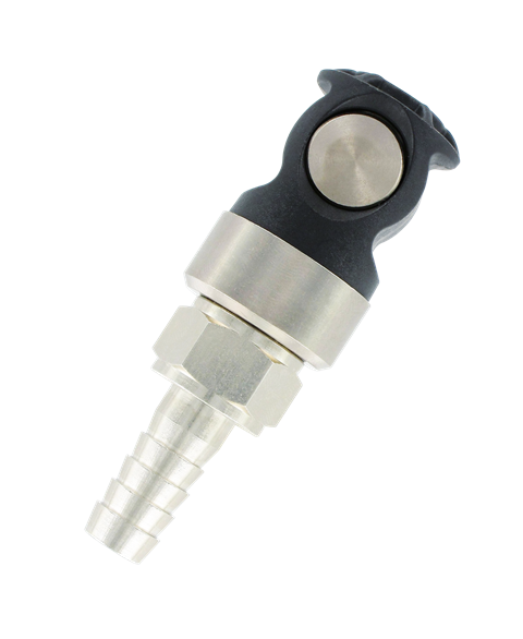 Coupleurs sécurité anti-rayure ISO-C cannelée DN5,5 mm pour air comprimé
