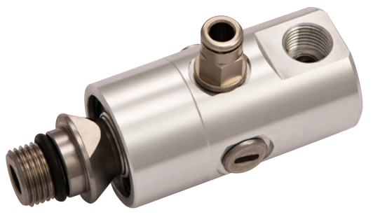ROTOFLUX® high speed rotary unions with radial connection, for machine tools