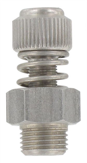 Silencieux inox avec régulateur d'échappement