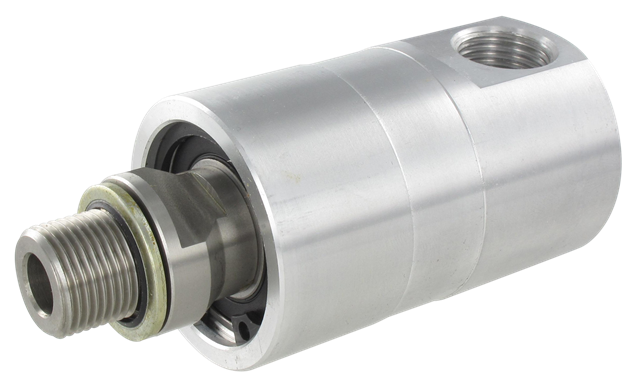 Single pass T rotary union series 3/8''-3/8''