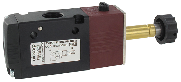 Solenoid pneumatic operated valves 3/2 NC-NO (G1/4'')