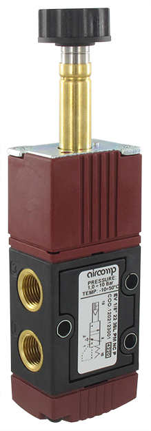 Solenoid pneumatic operated valves 3/2 NC-NO (G1/8'')