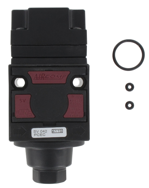 Solenoid shut-off valve support, CNOMO standard G1/4''
