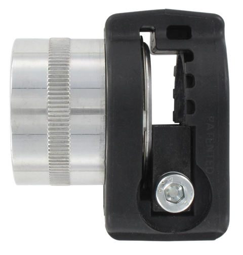 Straight female fittings in aluminium, BSP parallel for compressed air