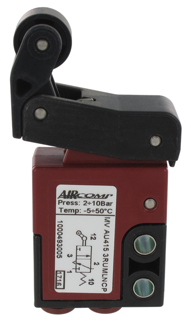 Unidirectional roller lever pneumatic valves 2/2-3/2 NF-NO (M5/T4)