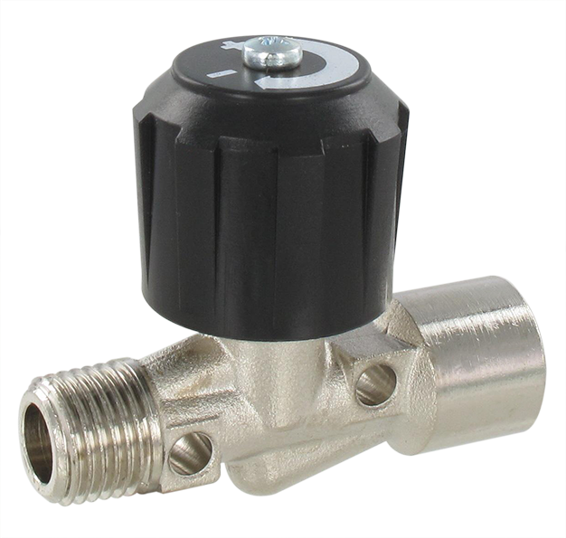 Vannes à pointeau mâle BSP conique / femelle BSP cylindrique